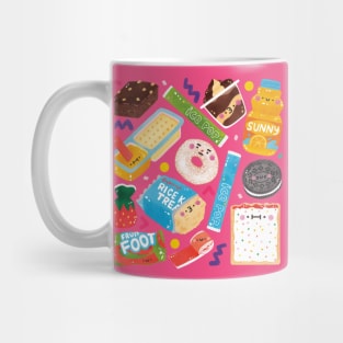 90s Retro Junk Food Mug